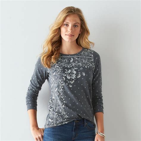 The <b>Sonoma</b> Goods For Life® Everyday V-Neck Tee features a classic V-neckline that adds a touch of style to your outfit. . Sonoma brand clothing